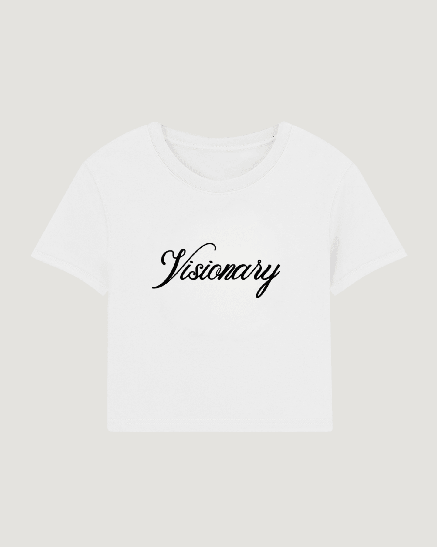 VISIONARY CROP TOP - COMMANDMENTS